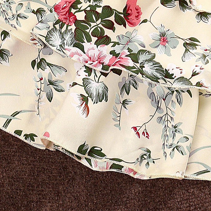 Wholesale Vintage Mesh Girls Dress Polyester Baby Clothes